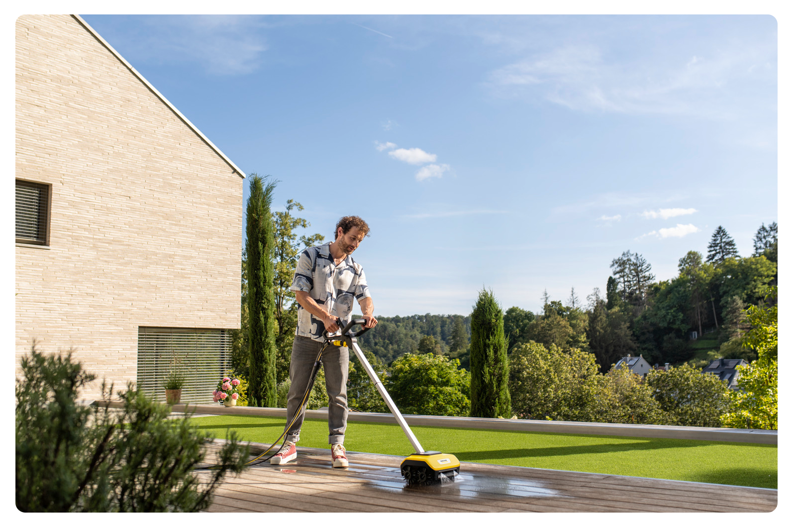 Szczotka do czyszczenia tarasów Karcher PCL 6